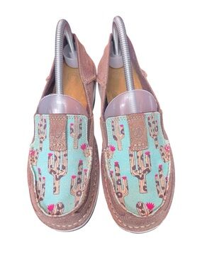 Ariat Women's Cruiser Metallic Bronze/Leopard Cactus SZ 8